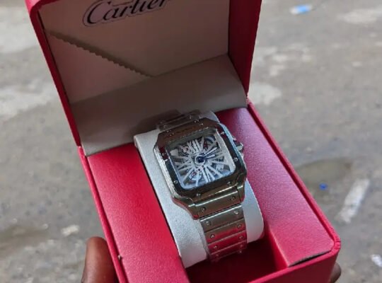 Cartier Steel Chain Wrist Watch