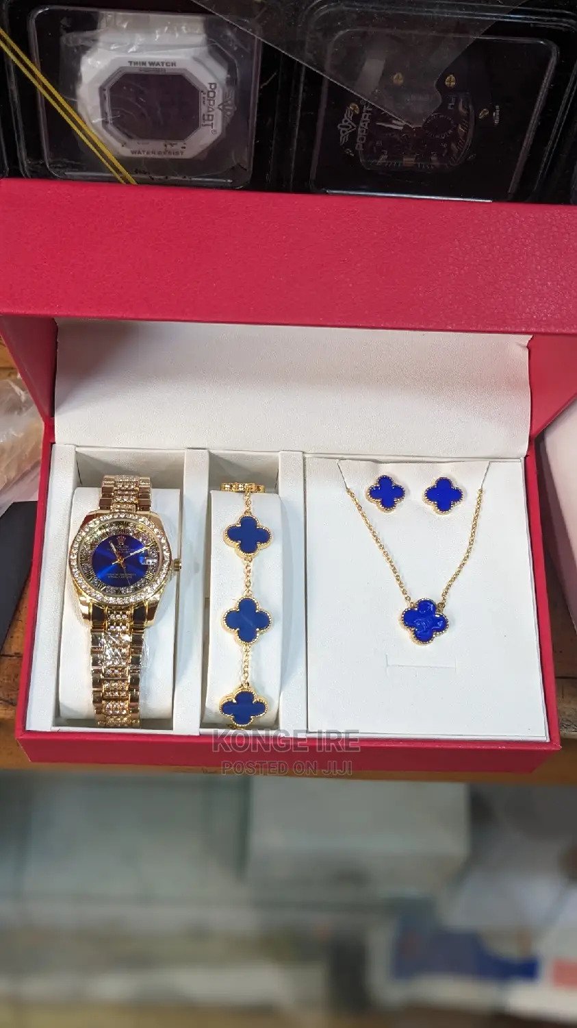 Rolex Watch and Vca Jewelry Set