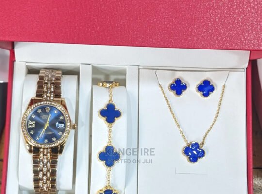 Rolex Watch and Vca Jewelry Set