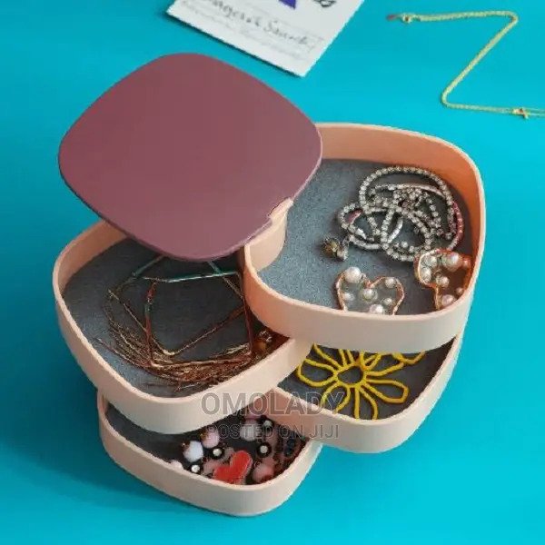 360 Degree Jewelry Box – 4-Layers