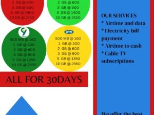 Airtime and cheaper data